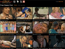 Tablet Screenshot of hotclassicporn.com